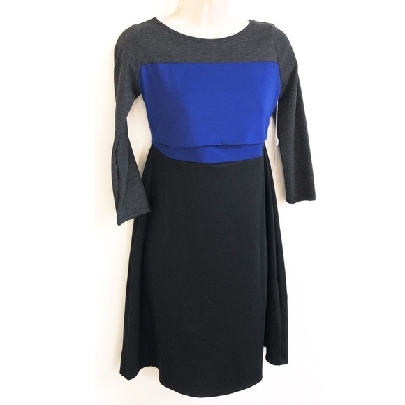 🆕 Jules & Jim 3/4 sleeve maternity mini dr… - Picture 3 of 13